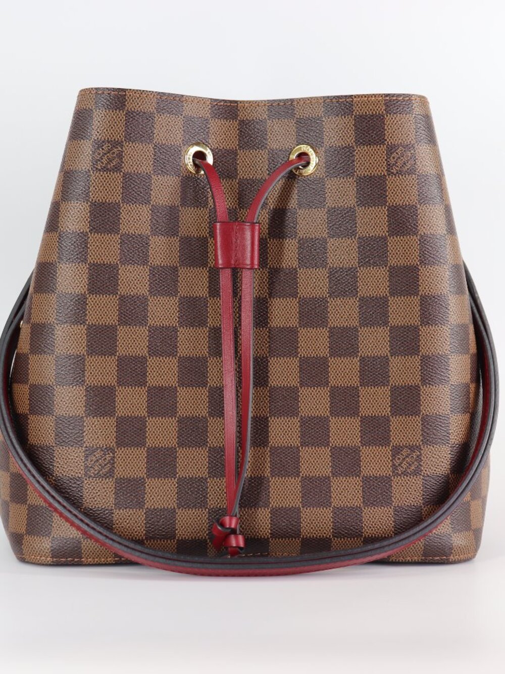 Louis Vuitton Damier Ebene Neonoe MM Cherry Berry